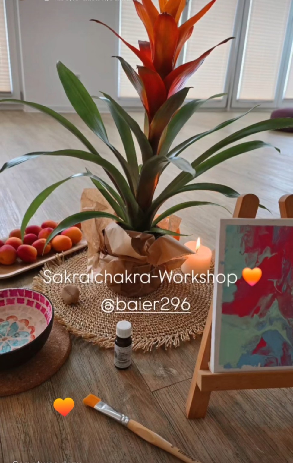 Sakralchakra-Workshop mit kreativem Arbeiten